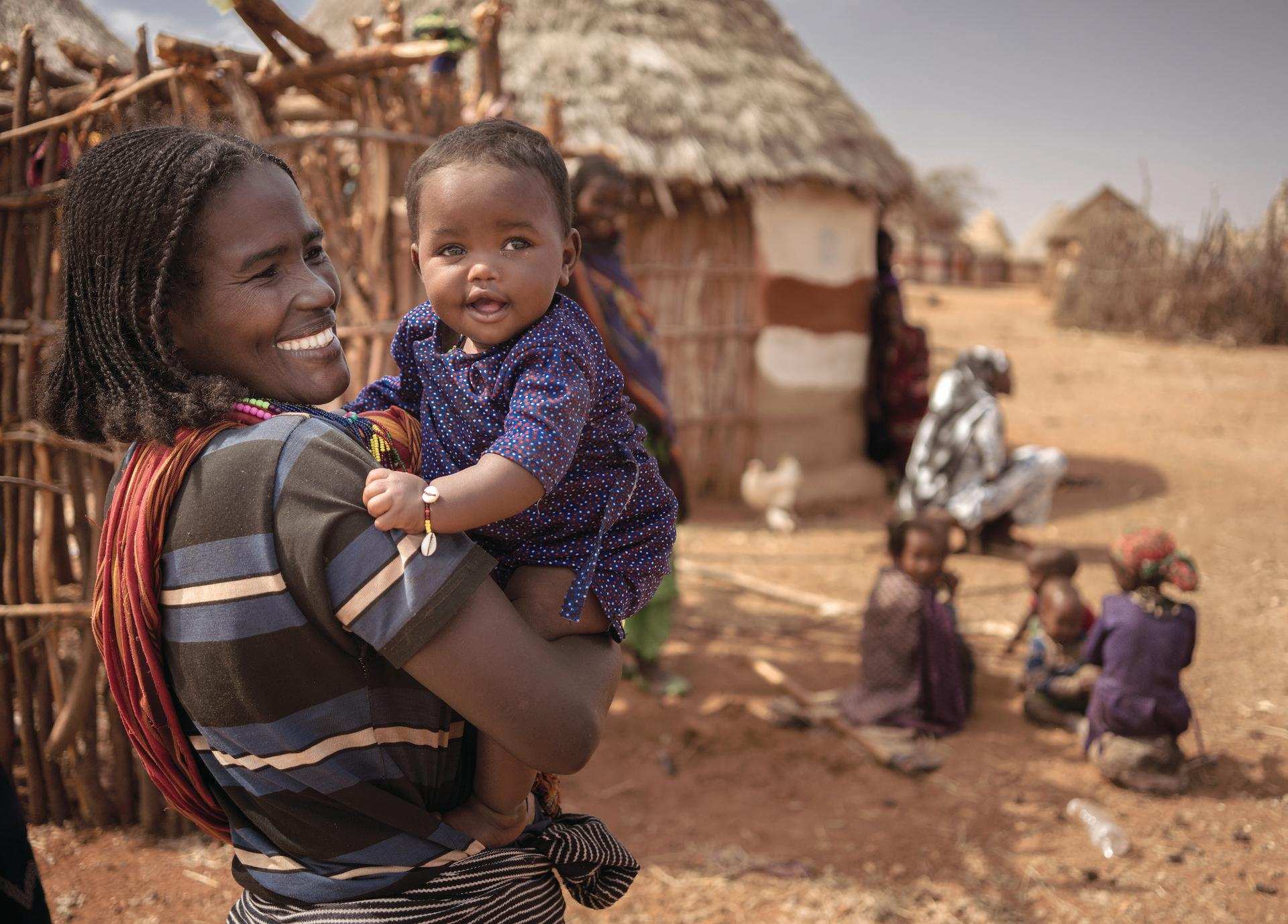 Eine Frau aus einer Selbsthilfegruppe in der Oromia-Region in Äthiopien (Quelle: Jakob Studnar)