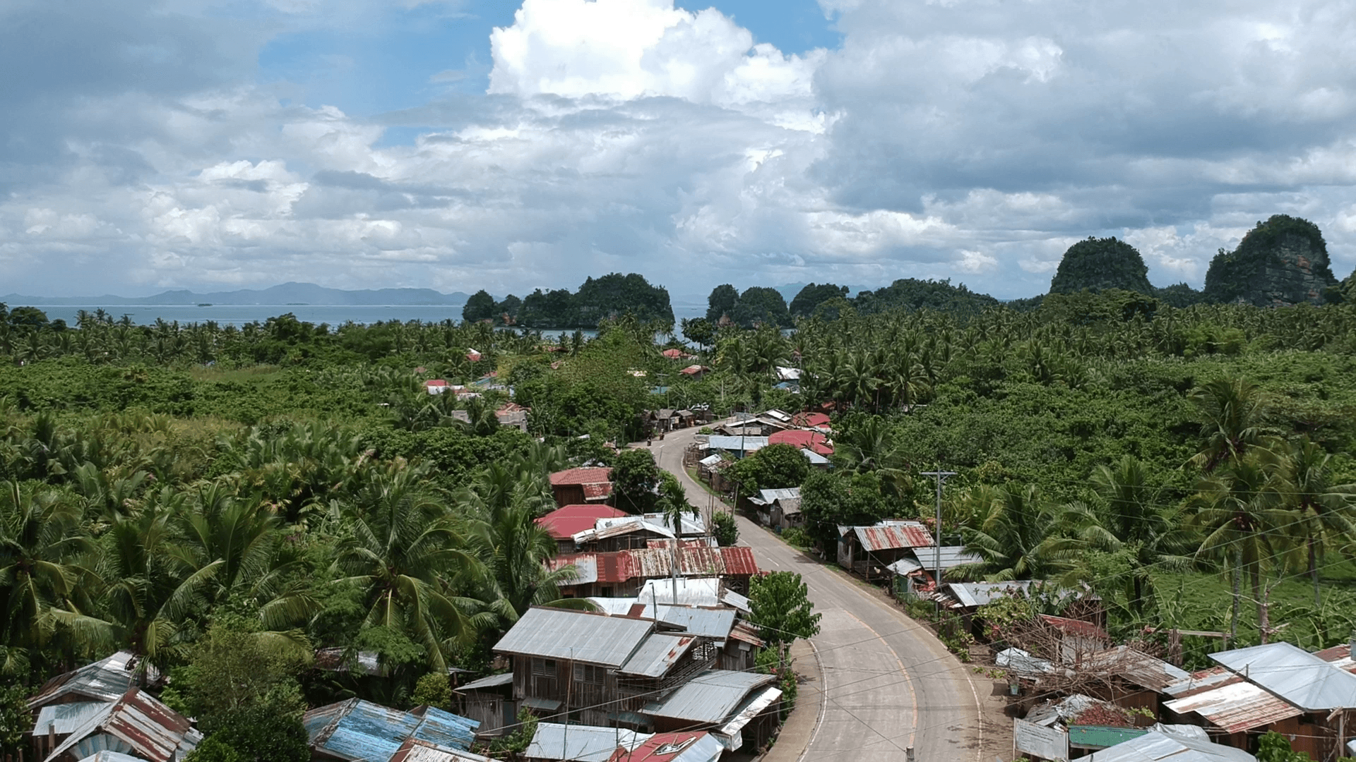 Siedlung in Marabut auf der Insel Samar, Philippinen (Quelle: Florian Gregorzyk)