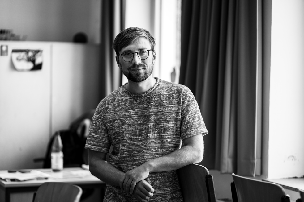 Grundschullehrer Joscha Budda (Quelle: Markus Feger) Grundschullehrer Joscha Budda (Quelle: Markus Feger)