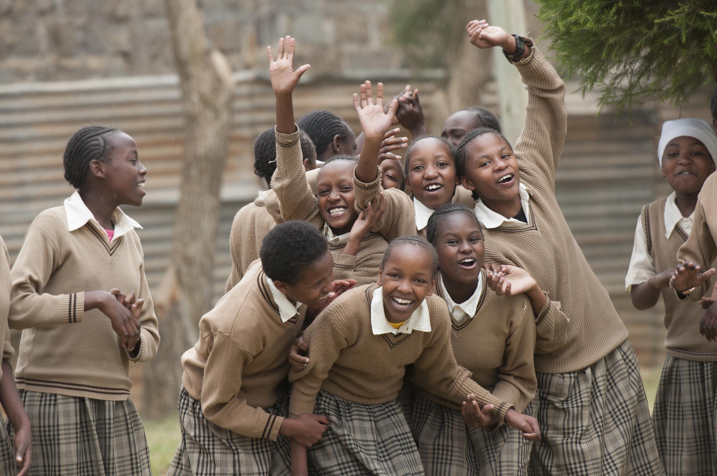 Mitglieder eines Schülerparlaments in Kenia (Quelle: Christian Nusch)