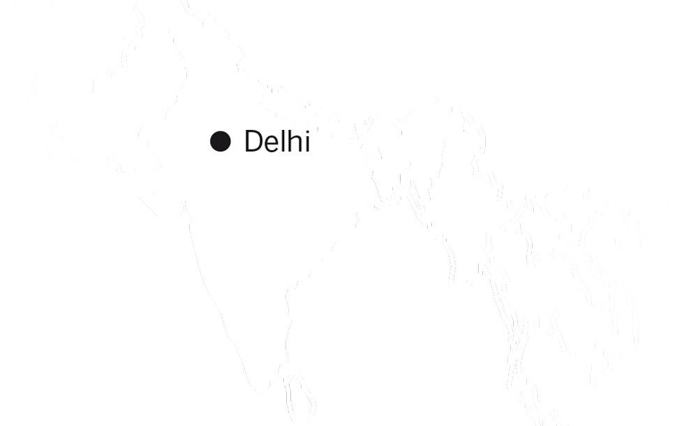 Landkarte Indien (Quelle: Angela Richter)