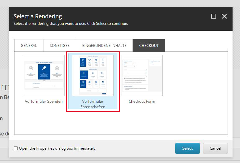 Screenshot Aufbau Formular Projektpatenschaft
