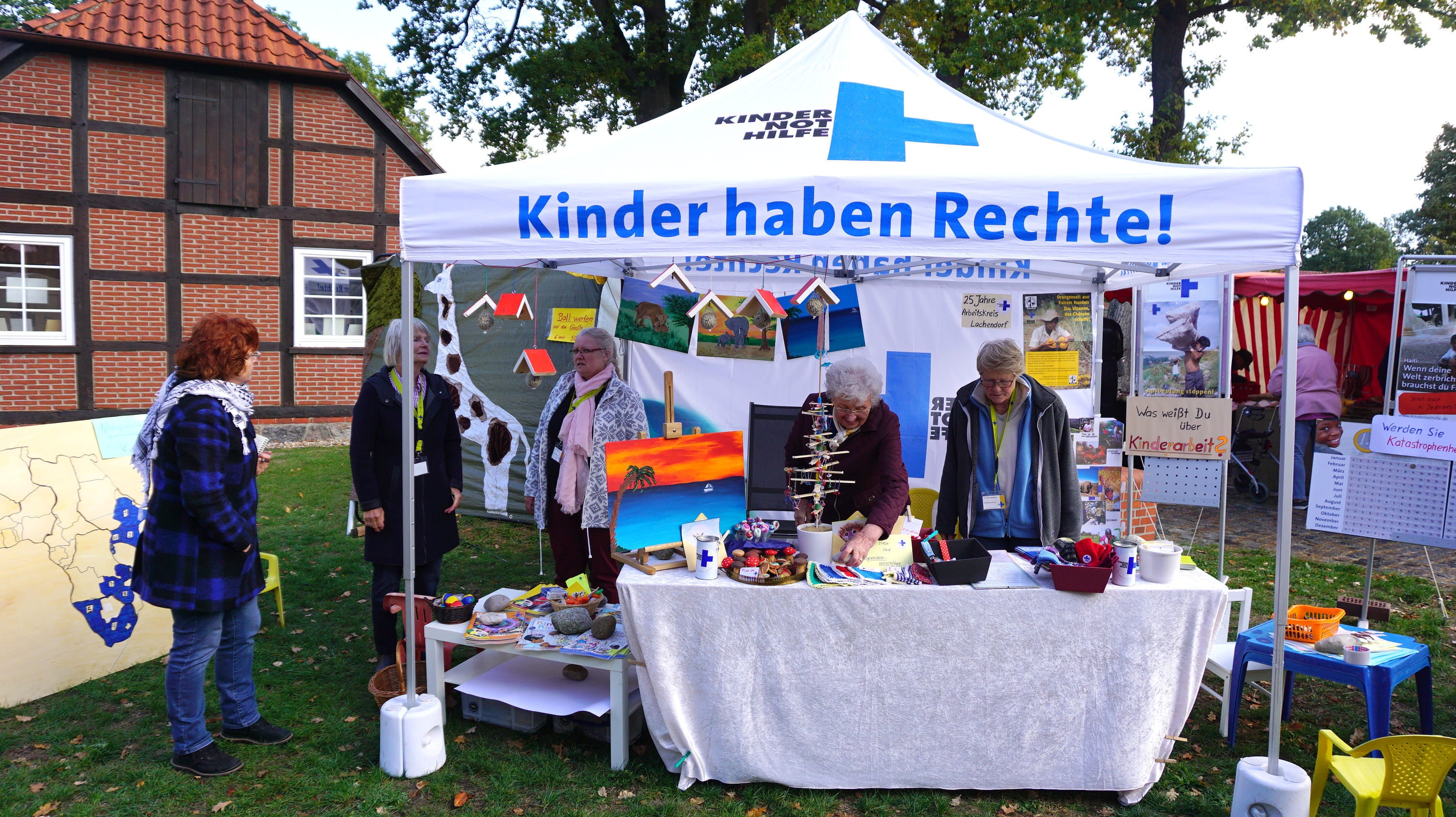 Infostand des Arbeitskreises Lachendorf (Quelle: Ralf Krämer)